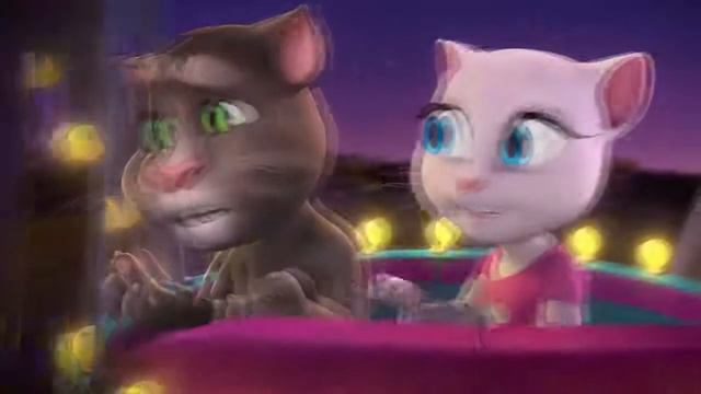 Говорящая Анджела поёт   Я кошечка гламур