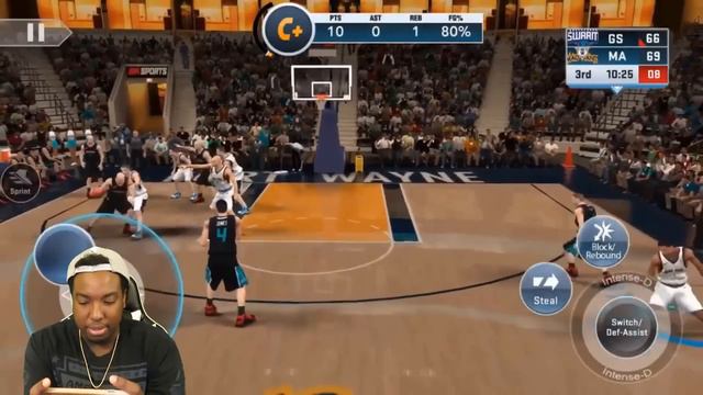 CAN I CARRY MY TEAM TO VICTORY??? NBA 2K19 MOBILE MYCAREER EP. 2!!! смотреть онлайн
