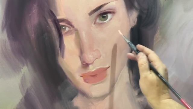 Как из черно-белого изображения написать цветной портрет, используя только 3 цвета. И. Сахаров смотреть онлайн