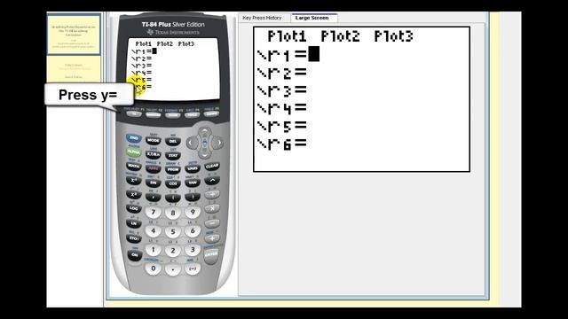 Graphing Polar Equations on the TI84 Graphing Calculator смотреть онлайн