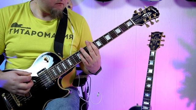 Полный обзор Epiphone Les Paul Custom смотреть онлайн