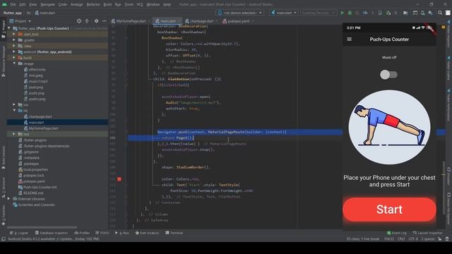 Flutter Workout APP (Push-ups Counter) смотреть онлайн