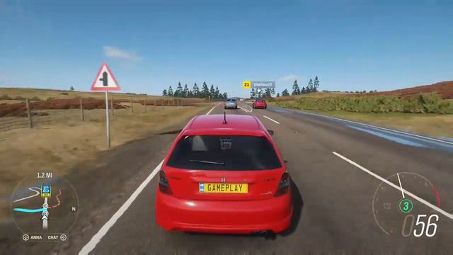 Forza Horizon 4 Honda Cars Gameplay - Free Roam Drive in Autumn Season смотреть онлайн