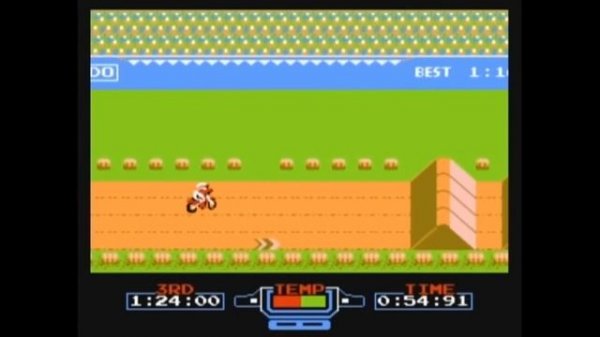 Excitebike NES Game Play for a True Retro Classic