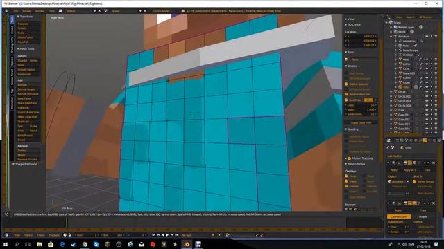 Minecraft Rig (Blender) смотреть онлайн