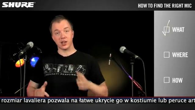 Shure How to find the right microphone Jak wybrac wlasciwy mikrofon смотреть онлайн