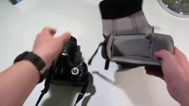 Обзор сумки для фотоаппарата Lowepro quick case 120 смотреть онлайн