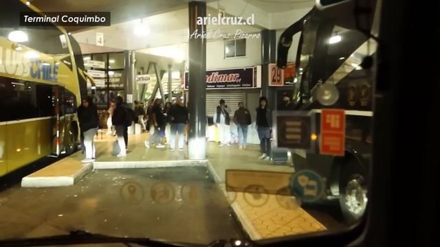 Viaje PLUSS CHILE PREMIUM 180°, La Serena Santiago en bus MARCOPOLO G8 Volvo SHHX81 | Ando en Bus смотреть онлайн