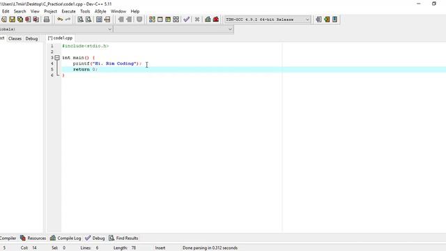 02. printf & scanf in C with DEV C++. смотреть онлайн