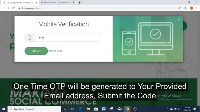 How to registration in #Lebupay website | Online Payment Gateway | #SDC смотреть онлайн