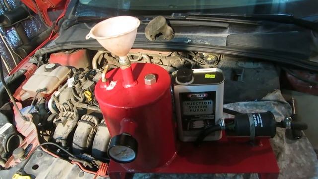 Форд фокус три2,0 чистка инжектора средством винс смотреть онлайн