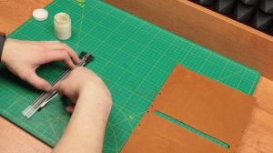 Сумка из кожи своими руками. Шоппер из натуральной кожи. / Tote leather bag handemade + pattern