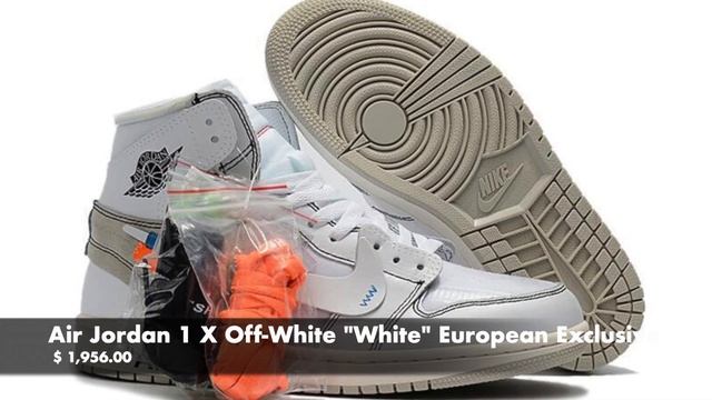 MOST EXPENSIVE AIR JORDAN 1 HIGH (AS OF 2019) смотреть онлайн
