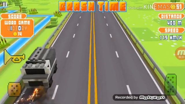 Играю игру BLOCKY HIGHWAY смотреть онлайн