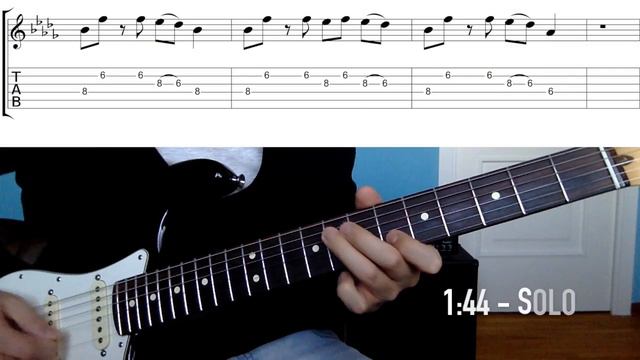 Treat You Better - Shawn Mendes (Guitar Lesson + Tab) смотреть онлайн