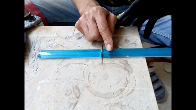 Стеклянный фриз. Как отрезать. смотреть онлайн
