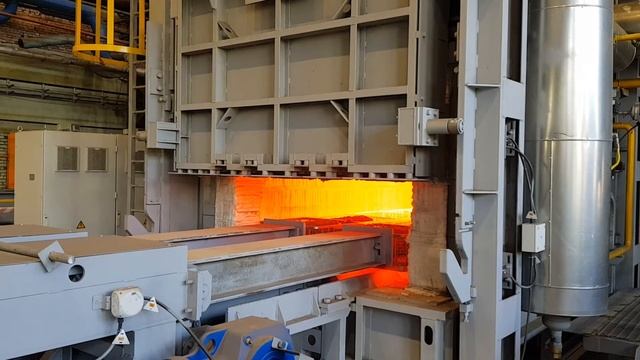 Линия закалочно-отпускная в составе печи газовой для закалки и печи газовой для отпуска смотреть онлайн