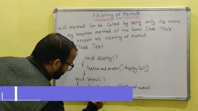 Nesting of method in Java (Hindi) | Java Tutorials - 36 смотреть онлайн