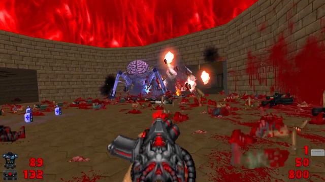 DOOM2 Maps Of Chaos ☣️ E3M3: Barrels o' Fun (Project Brutality 3.0) смотреть онлайн