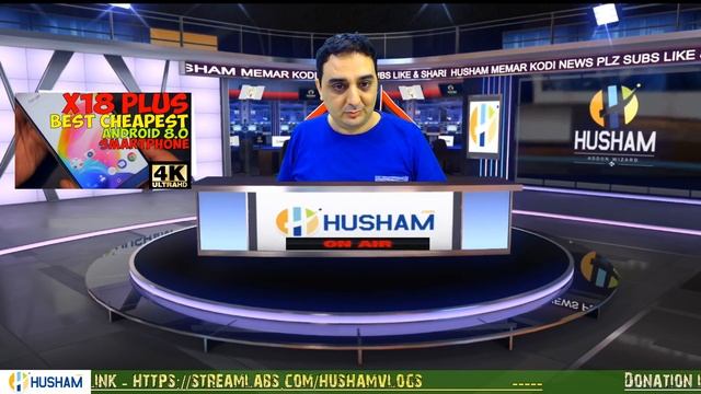 Kodi iptv apk OFF THE AIR - Husham VLOGs Live Stream смотреть онлайн