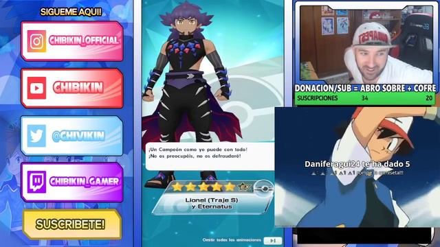 SUMMON LIONEL & ETERNATUS - Pokemon Masters Ex смотреть онлайн