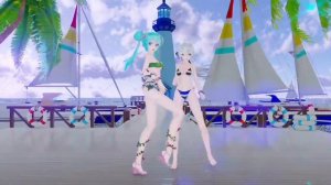[MMD] Haku.Miku ● Trouble Maker ● + MOTION DL