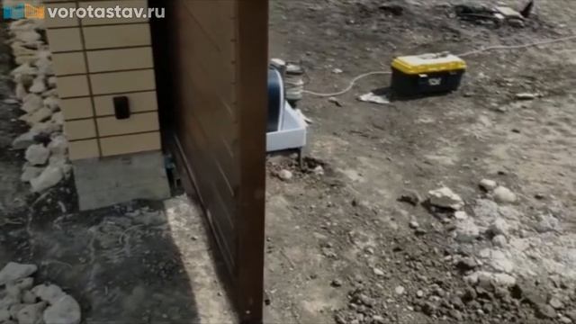 Откатные ворота Алютех Prestige — Портфолио смотреть онлайн