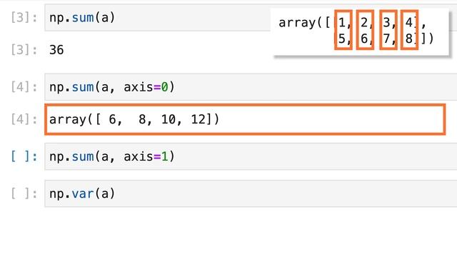 【こつこつPython】Pythonで配列の合計、分散、標準偏差を取得する方法｜numpy.sum/var/std смотреть онлайн