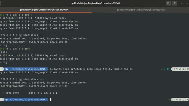 Tryhackme - DVWA ( Medium Code injection ) смотреть онлайн