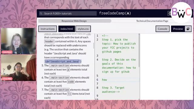 Let’s Learn HTML by Building a Technical Documentation Page! смотреть онлайн