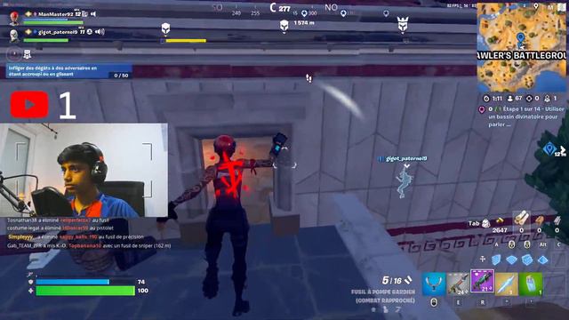 TOP 1 SAISON 2!!! - WEBCAM - FORTNITE смотреть онлайн