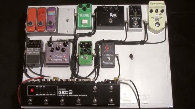 MOEN GEC9 PEDAL SWITCHER DEMO IN DETAIL смотреть онлайн