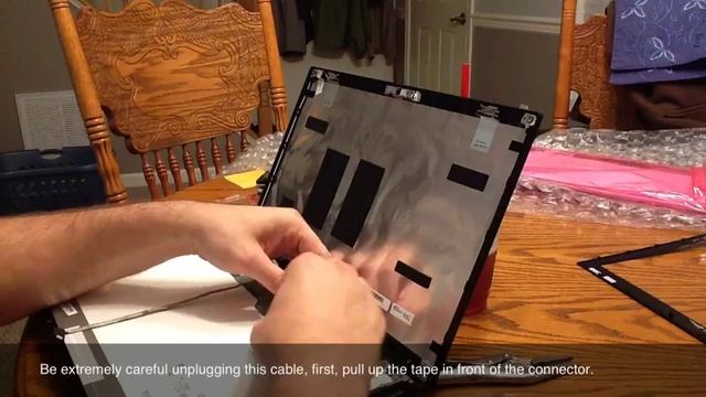 How To Replace a Screen On The Lenovo B560 Notebook смотреть онлайн