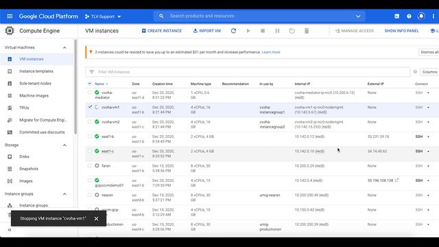 Storage MULTI Zone Protection on Google Cloud Platform смотреть онлайн