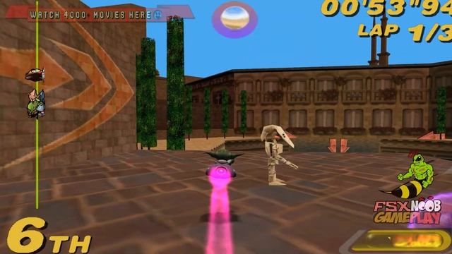 Star Wars: Super Bombad Racing Gameplay Review ( For Star Wars Kids ) PC Dreamcast PC 4K смотреть онлайн
