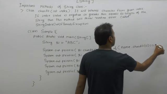 charAt Method Of String Class In Java |Part126| Core Java By Java Professional смотреть онлайн