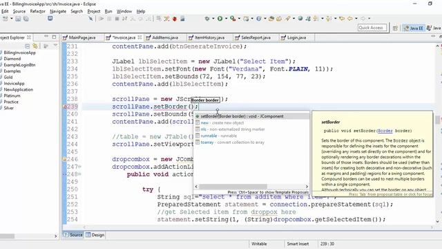 Swings/AWT/SWT - Remove Component Border - Intact Abode смотреть онлайн