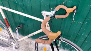 Шоссейный велосипед Outleap GREENWICH - устанавливаем передний тормоз и ручки револьверы