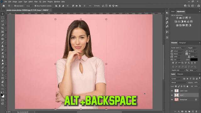 How to Make Image Shadow in Photoshop CC 2022 | Photoshop Tutorial | смотреть онлайн
