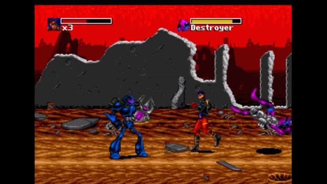 Sega Mega Drive 2 (Smd) 16-bit The Death and Return of Superman Level 6