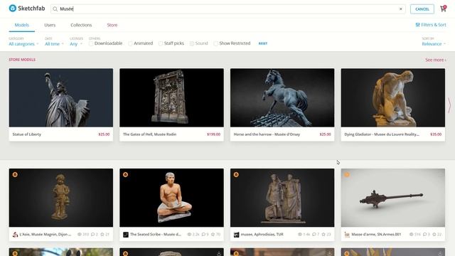 C'est quoi sketchfab ? смотреть онлайн