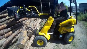 Ковш челюстной в работе