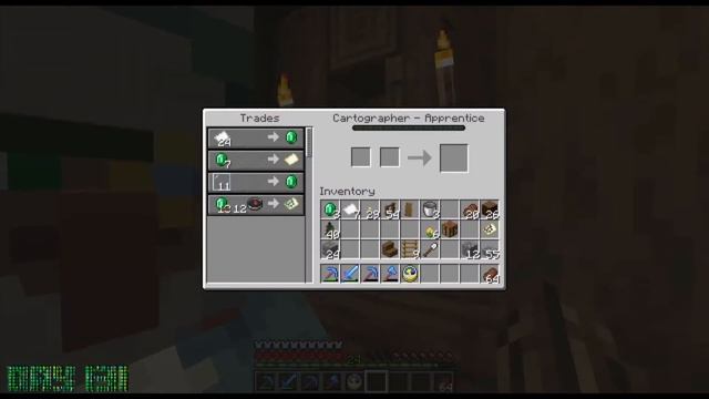 MINECRAFT HARDCORE SURVIVAL Week 19 | Cartographer Mastered ( Java Edition 1.15.2 Vanilla ) смотреть онлайн