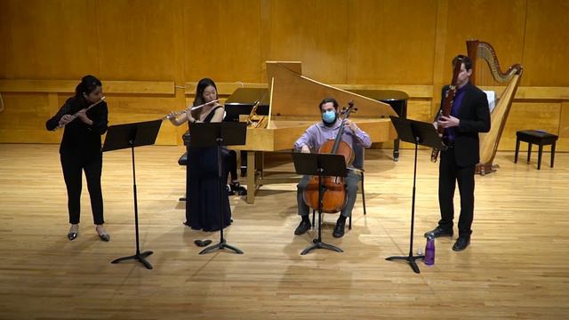 Telemann: Tafelmusik Quartet for 2 Flutes, Bassoon, and Continuo смотреть онлайн