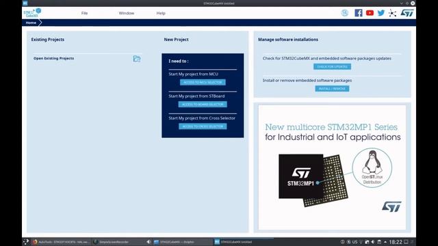 Установка IDE для STM32 в Ubuntu Linux смотреть онлайн
