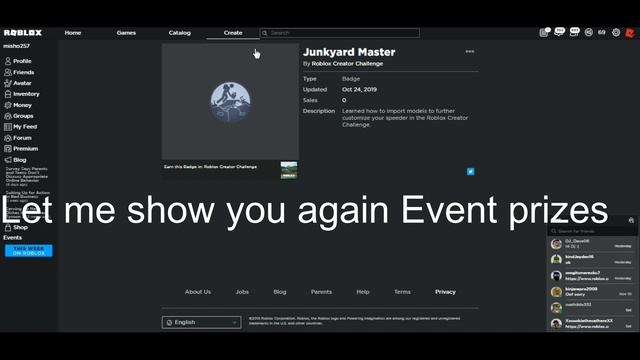 [LEAKS] New Roblox Creator Challenge EVENT Place And Prizes | ROBLOX смотреть онлайн