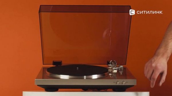 Обзор винилового проигрывателя Denon DP-300F | Ситилинк
