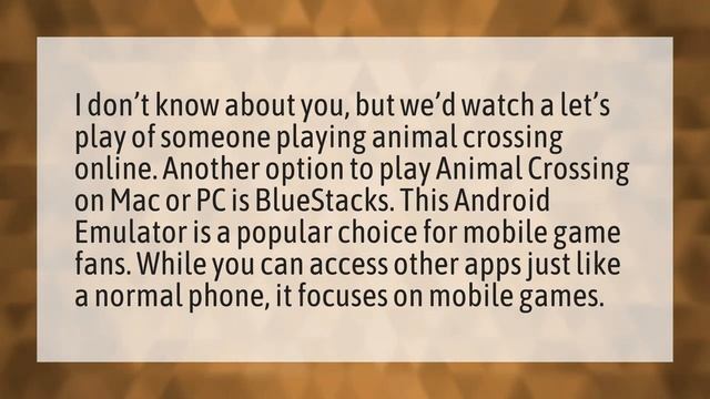 Can I play Animal Crossing on Macbook? смотреть онлайн