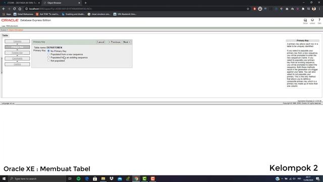 Oracle XE : Membuat Tabel смотреть онлайн