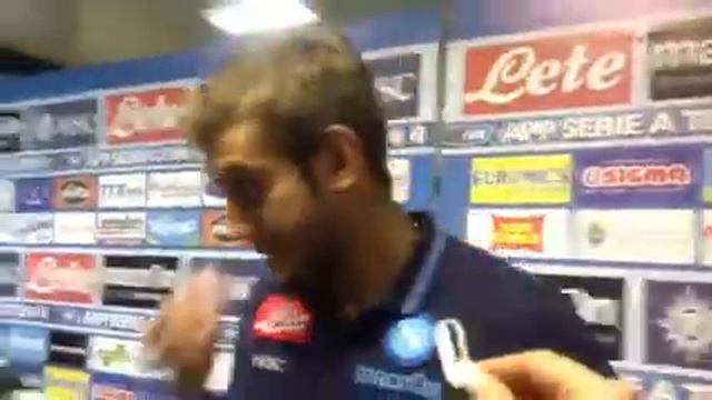 Intervista ad Uvini nel post Napoli-Catania смотреть онлайн